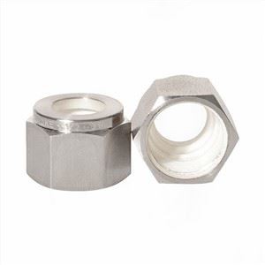 Dvojne cevne matice iz nerjavečega jekla